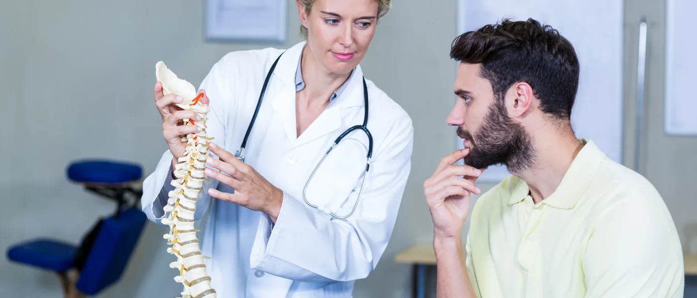 Hands on chiropractic treatment alongside movement and strength work